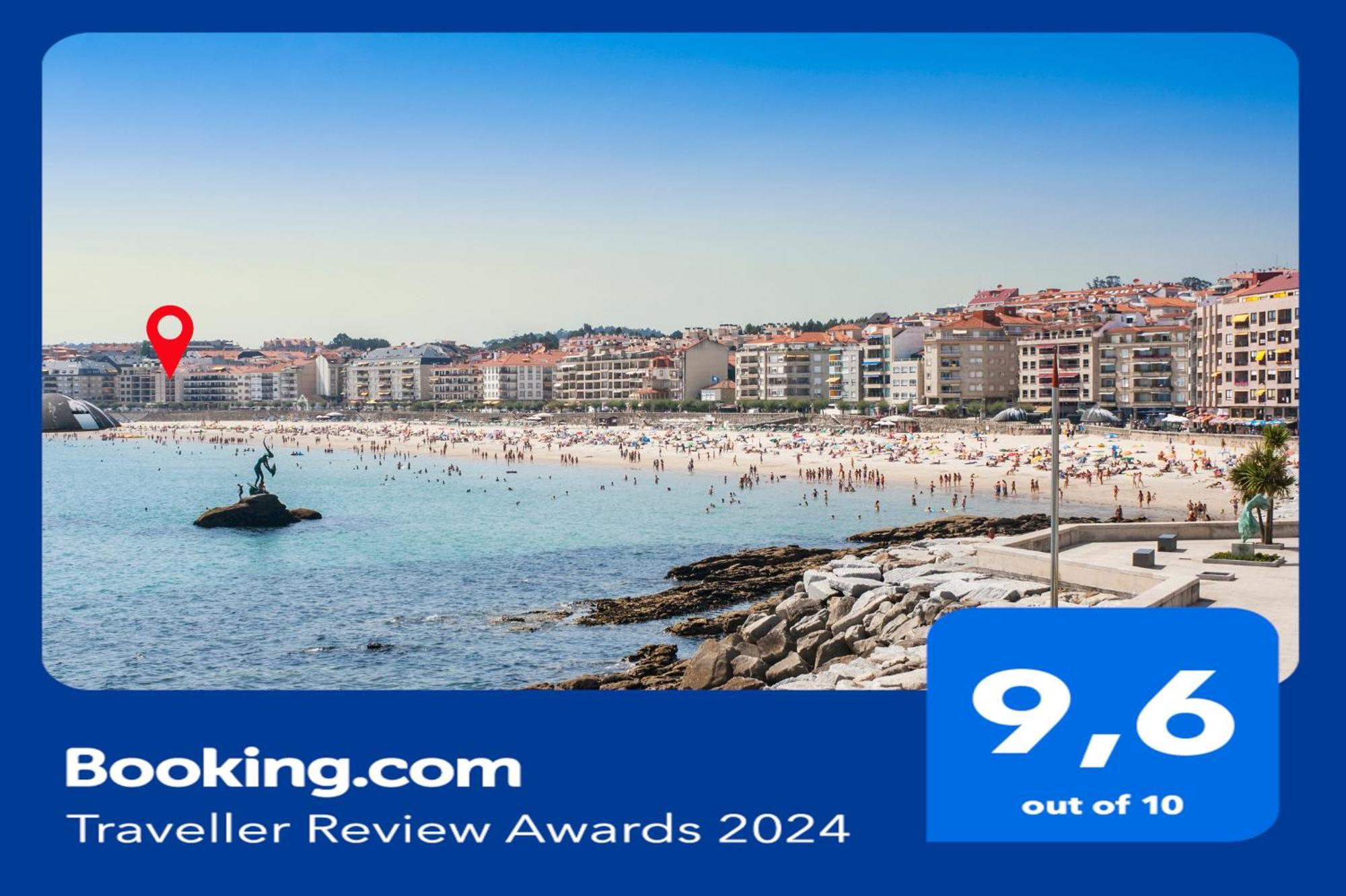 Apartamento Vicano - Playa Silgar Sanxenxo Luaran gambar